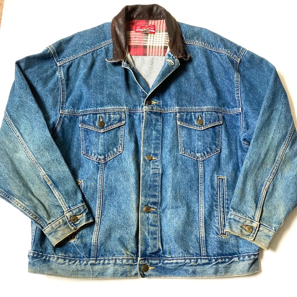 Vintage Marlboro denim jacket Xl western